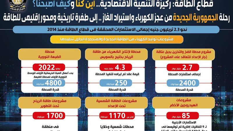 بالإنفوجراف.. قطاع