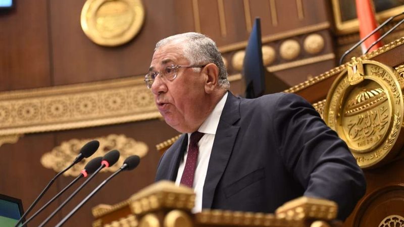 وزير الزراعة بمجلس