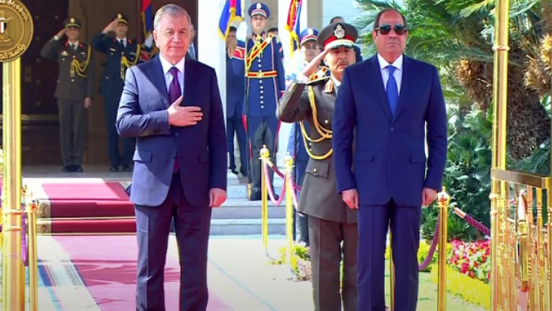 الرئيس السيسي يستقبل