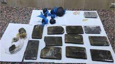 ضبط تاجري مخدرات بحوزتهم كمية من مخدر الشابو والحشيش بقنا