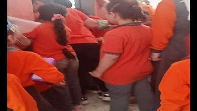 كيس شيبسي يثير جدل أولياء الأمور بأحد مدارس حلوان.. صور