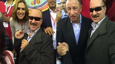 حقيقة ظهور محمود الخطيب  ورانيا علواني مع منافس مرتضي منصور في انتخابات النواب