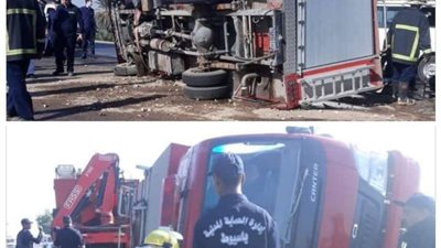 إصابة 6 أشخاص في حادث تصادم بأسيوط