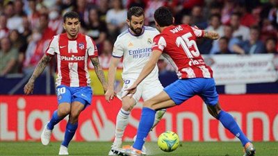 موعد مباراة ريال مدريد أمام أتليتكو مدريد في الدوري الإسباني