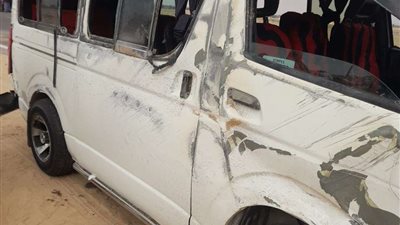 إصابة 12شخص بحادث تصادم ميكروباص وسيارة ملاكي بالإسماعيلية