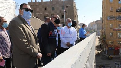 محافظ بني سويف يتفقد الحالة المرورية وتطوير ميدان المديرية