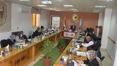 بحث مستجدات سوق العمل في ظل أزمة كورونا بجامعة سوهاج