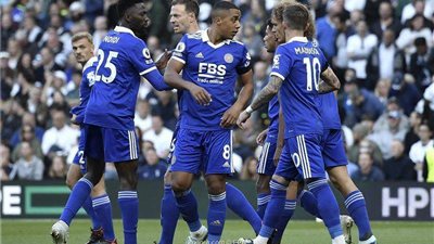 تشكيل ليستر سيتي لمواجهة  أرسنال في الدوري الإنجليزي