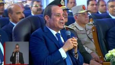 الرئيس السيسي لشركات تنمية سيناء: «أنا بشكركم إنكم بتشتغلوا في ظروف صعبة»