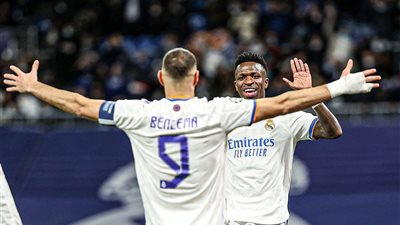 فينيسيوس وبنزيما  يقودان هجوم ريال مدريد أمام أتليتكو مدريد في الديربي