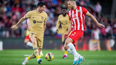 الدوري الإسباني.. ألميريا يفوز على برشلونة بهدف نظيف