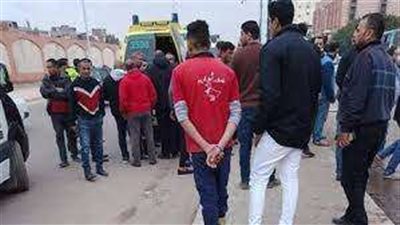 مصرع سيدة دهسها أتوبيس بالخليفة