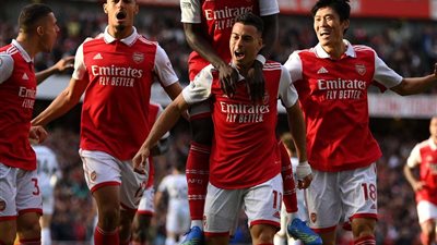 الدورى الإنجليزى| أرسنال يحلق في صدارة الدوري بعد الفوز على ليستر