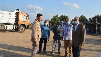 محافظ القليوبيه يشن حملة مكبرة لرفع الإشغالات بحرم الطريق الزراعي