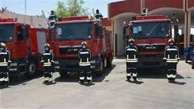 الحماية المدنية تسيطر على حريق داخل شقة بأوسيم