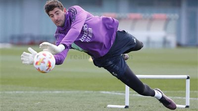 بالصور..استعدادات ريال مدريد لمواجهة برشلونة بكأس ملك إسبانيا