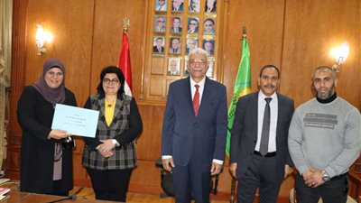 جامعة المنوفية تكرم الكليات الفائزة بمسابقة أفضل كلية