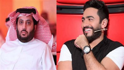 تركي آل الشيخ يوجه رسالة لتامر حسني بعد خلافاته مع زوجته والأخير يرد