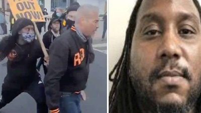 مفاجأة بعد القبض على رجل ظهر في فيديو يضرب أحد مؤيدي ترامب من الخلف