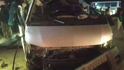 إصابة 5 أشخاص في حادث بأسيوط