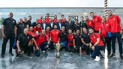 الأهلي يحسم الشوط الثاني بنصف نهائي البطولة العربية للأندية للكرة الطائرة