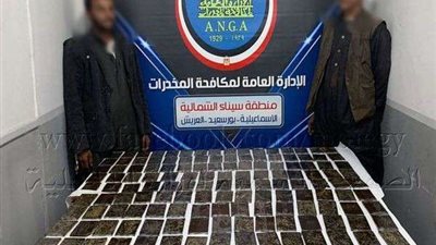 ضبط 250 طربة حشيش بالإسماعيلية ومطروح