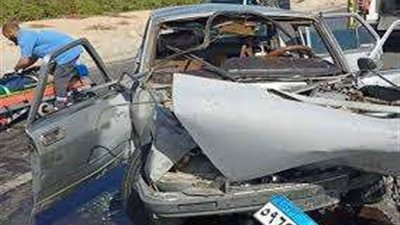 مصرع وإصابة 6 أشخاص في حادث اصطدام سيارة ملاكي بالقاهرة