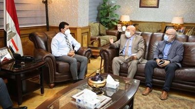 تحقيق جديد .. وزير الرياضة عن خناقة المركز الأولمبي