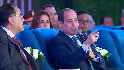 الرئيس السيسي: هناك دولًا مازالت متضررة من الأوضاع خلال عام 2013
