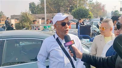 سليمان عيد يدلي بصوته بانتخابات نقابة المهن التمثيلية