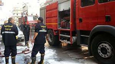 الحماية المدنية تسيطر على حريق داخل مطعم بالإسكندرية