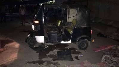 مصرع شخص وإصابة 4 في حادث تصادم سيارتين وتوكتوك بأسيوط