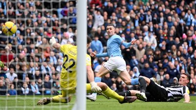 الشوط الأول.. فودين يتقدم لمانشستر سيتي على نيوكاسل يونايتد بالدوري الإنجليزي