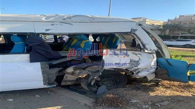 بالأسماء.. مصرع شخصين  وإصابة آخرين في حادث تصادم بأسيوط