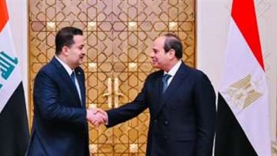 دعم مصر الثابت لأمن العراق.. الرئيس السيسي يلتقي محمد شياع السوداني