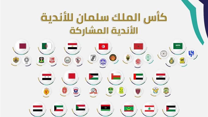 الأندية المشاركة