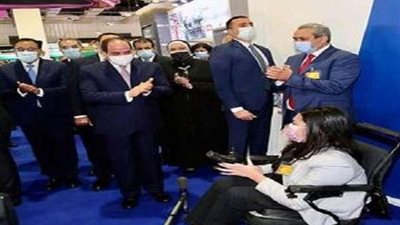 بالصور.. السيسي يفتتح معرض ومؤتمر النقل الذكي للشرق الأوسط وأفريقيا