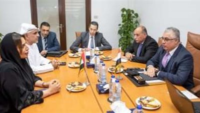 وليد جمال الدين يلتقي رئيس القطاع الدولي لموانئ أبو ظبى