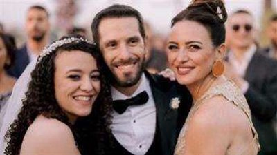 ريهام عبد الغفور تحتفل بزفاف ابنة شقيقتها