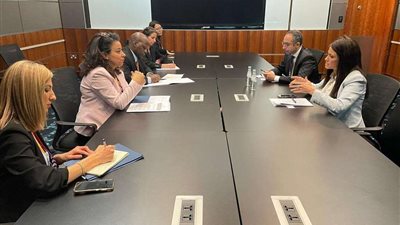 وزيرة التعاون الدولي تناقش مع الأمم المتحدة سبل دفع العمل المشترك لنقل تجربة مصر في برامج التعاون الإنمائي للدول النامية