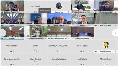 جامعة بنها تشارك بمنتدى رؤساء جامعات تحالف طريق الحرير