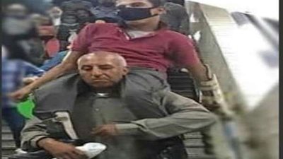 مساعدة مالية.. وزيرة التضامن توجه بتقديم الدعم اللازم للأب البطل  بعد تداول صورته على السوشيال ميديا