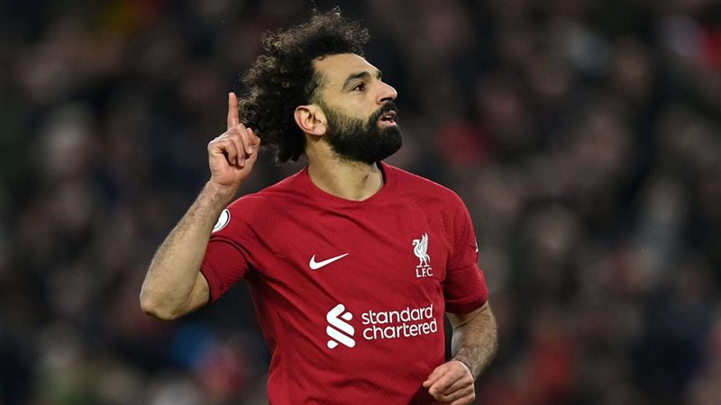 محمد صلاح لاعب ليفربول