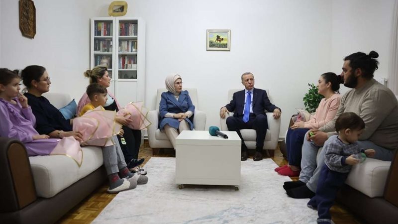 زيارة أردوغان للأسر