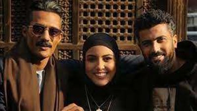 مي كساب تنشر صورة بمناسبة انتهاء تصوير مسلسل جعفر العمدة