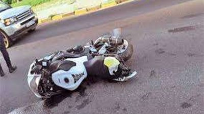 إصابة شخصين بكسور في حادث إنقلاب دراجة بخارية بطريق الصالحية الجديدة