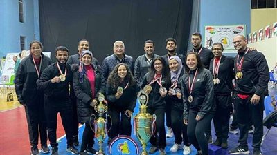 17 ميدالية لمنتخب مصر للقوس والسهم في البطولة العربية