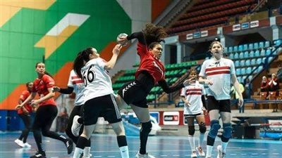 كرة يد.. سيدات الأهلي يكتسحن الزمالك بنتيجة 33/21