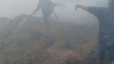 دون إصابات الحماية المدنية تسيطر علي حريق بحظيرة مواشي بالإسماعيلية