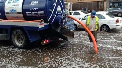 القابضة للمياه ترفع درجة استعداداتها لمواجهة الأمطار